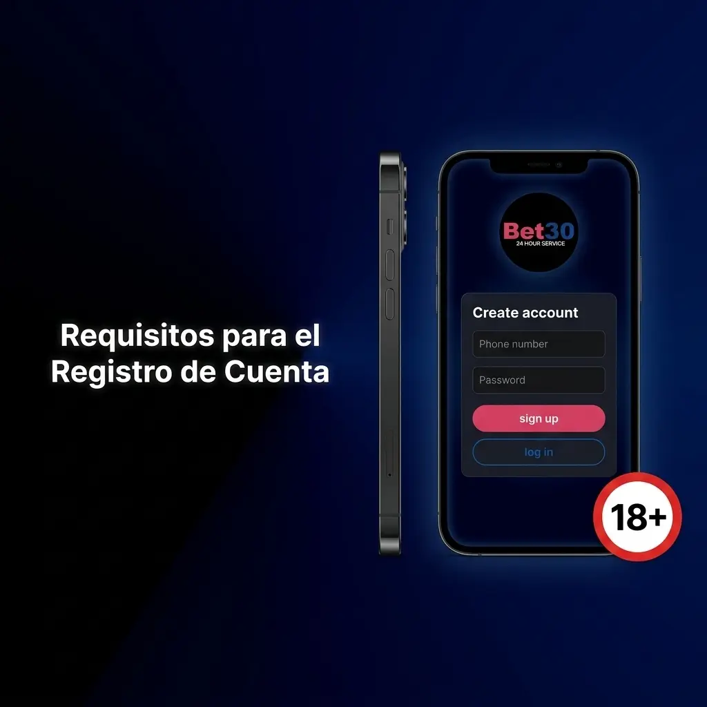 Requisitos para crear una cuenta en Bet30 Argentina: edad, datos verídicos y cumplimiento legal del juego online.