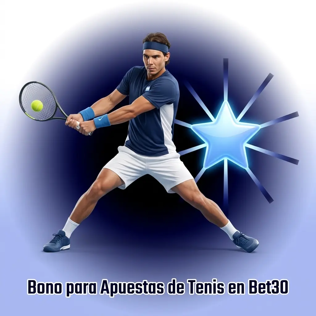 Bono de bienvenida Bet30 para apuestas deportivas de tenis con requisitos de depósito y rollover